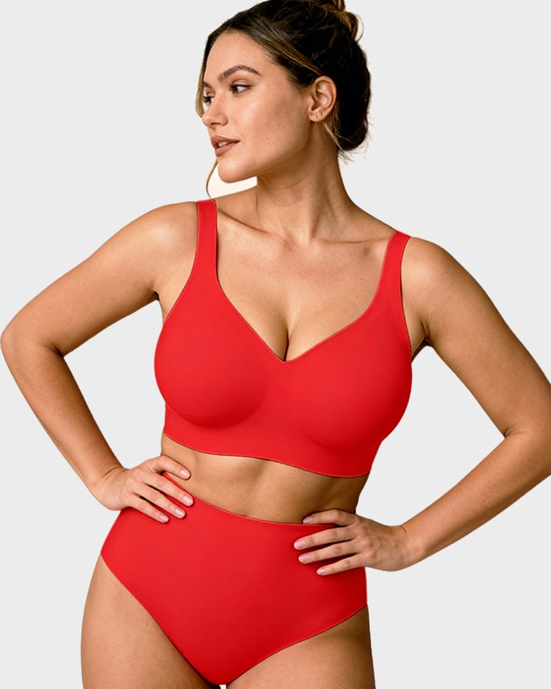 Seamless Wireless Everyday Bra – Comfy Full Coverage Fit-7