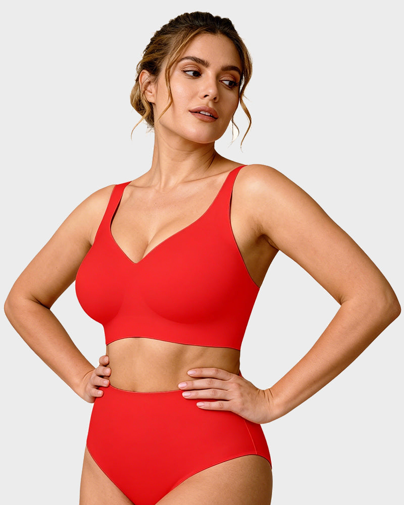 Seamless Wireless Everyday Bra – Comfy Full Coverage Fit-8