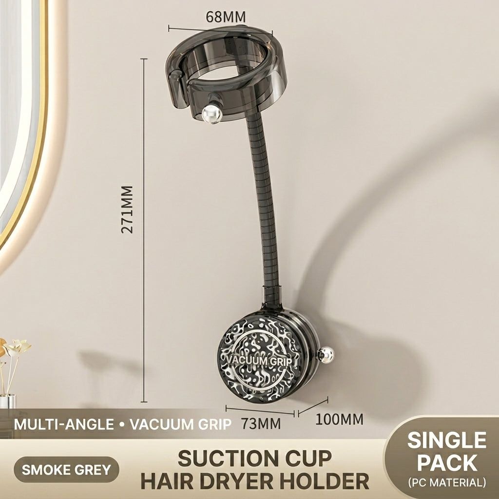 Rotating Hair Dryer Holder-7
