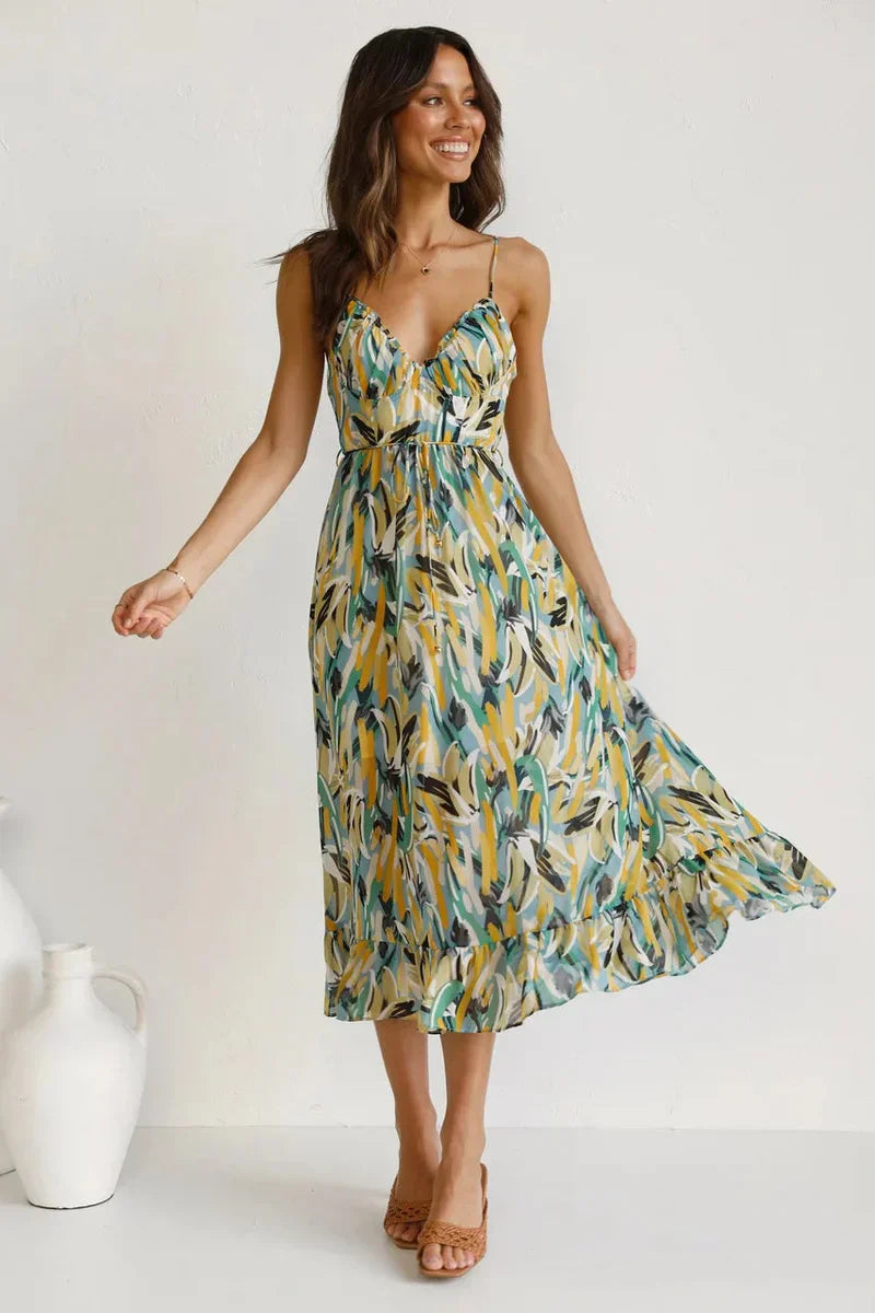 GABRIELLA | Printed Summer Dress with Fresh Comfort and Sunny Style-5