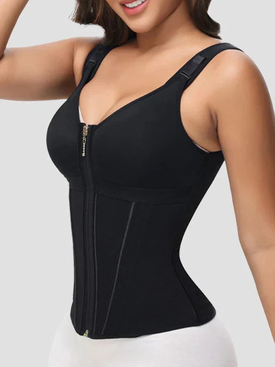 Waist Trainer Shaper Vest with Built-in Bra-2