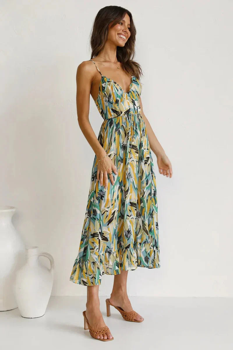 GABRIELLA | Printed Summer Dress with Fresh Comfort and Sunny Style-7