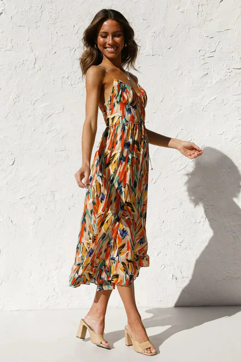 GABRIELLA | Printed Summer Dress with Fresh Comfort and Sunny Style-4