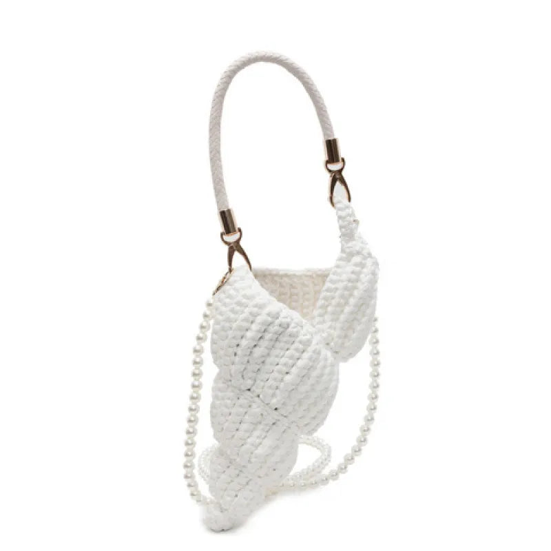 Khaleesi | Handwoven Conch Shell Crossbody Bag-2