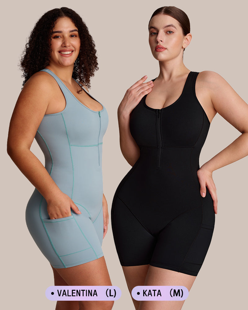 Sculpt & Sweat Sauna Workout Romper-6