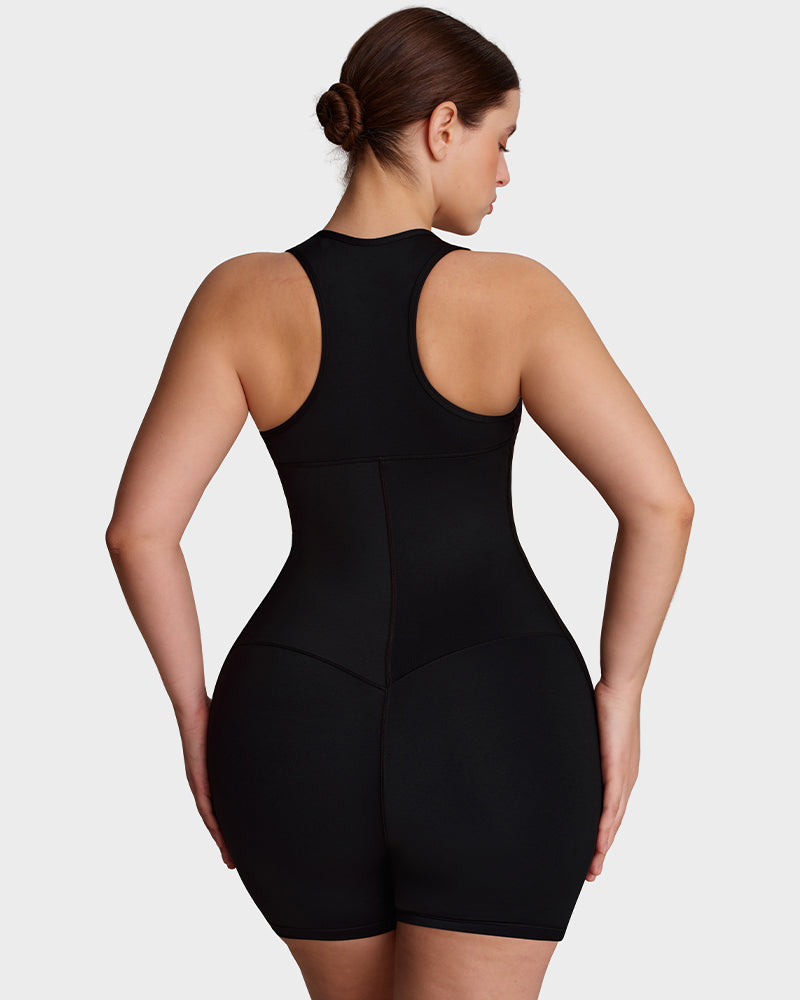 Sculpt & Sweat Sauna Workout Romper-9