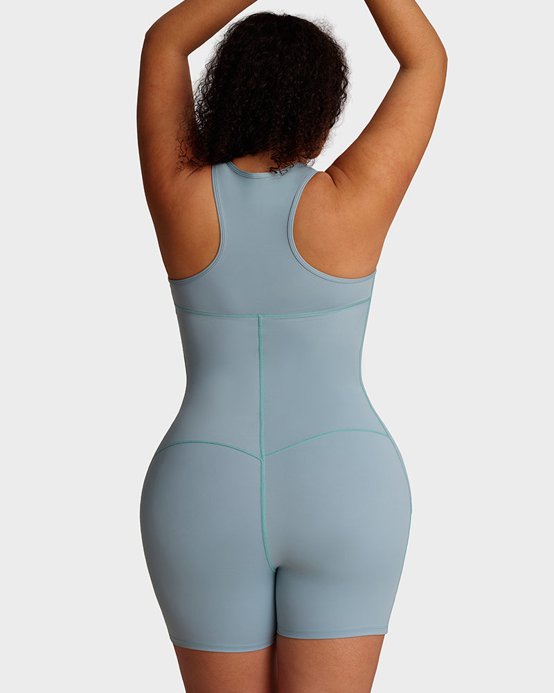 Sculpt & Sweat Sauna Workout Romper-4