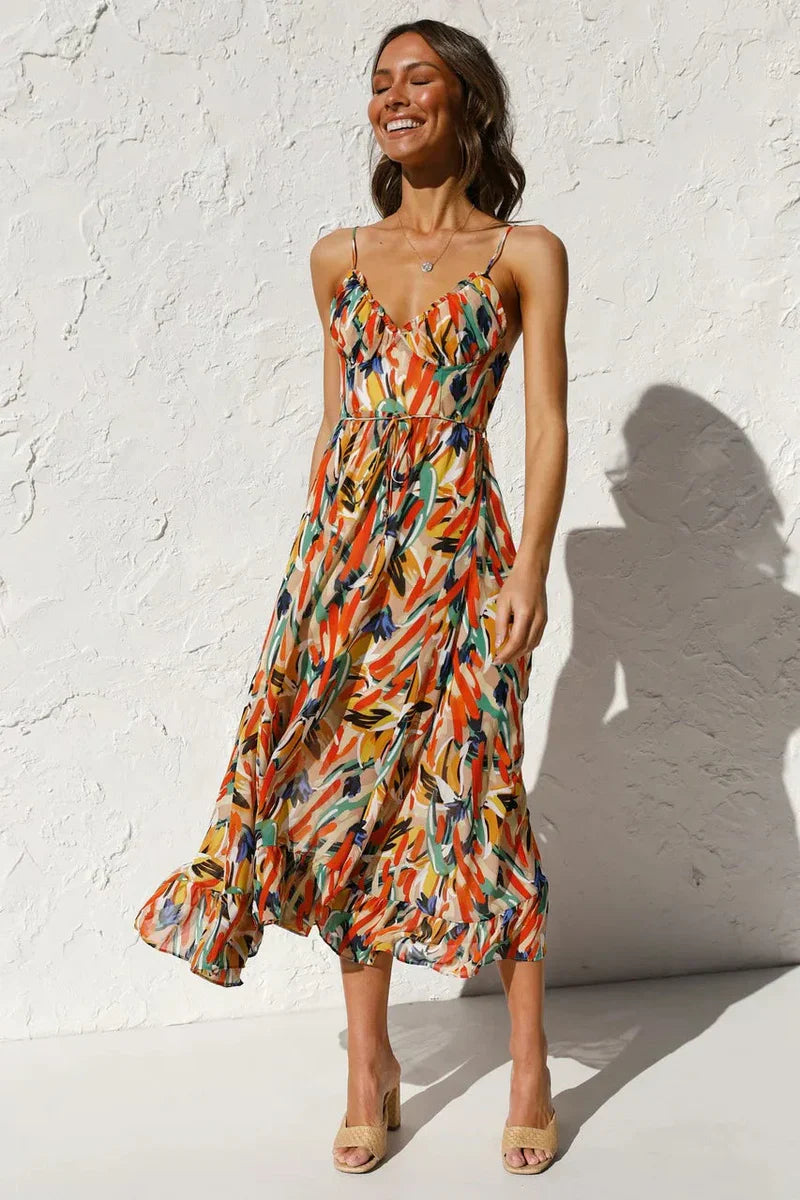 GABRIELLA | Printed Summer Dress with Fresh Comfort and Sunny Style-1