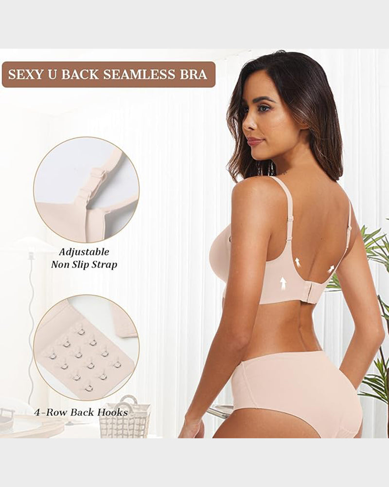 Seamless Soft Support Push Up Bra-13