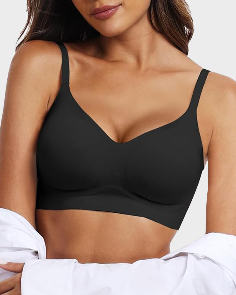 Seamless Soft Support Push Up Bra-5