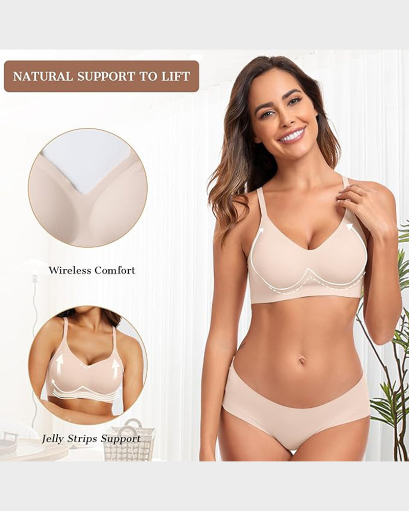Seamless Soft Support Push Up Bra-12