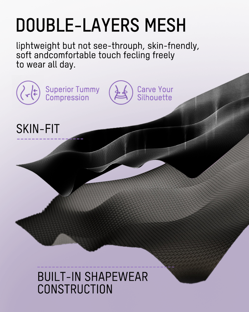 All-in-One Shaping Bodysuit Thong-10