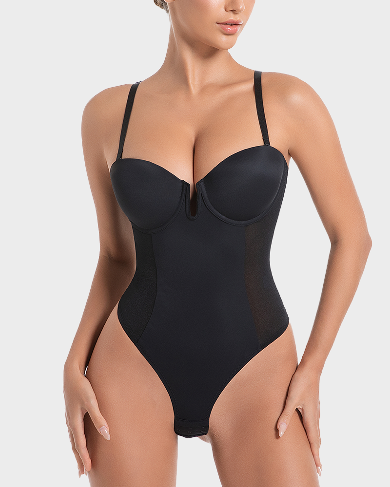 All-in-One Shaping Bodysuit Thong-4