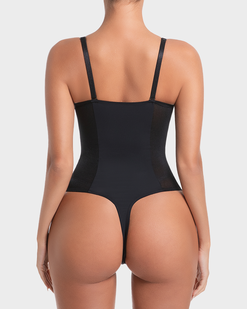All-in-One Shaping Bodysuit Thong-5