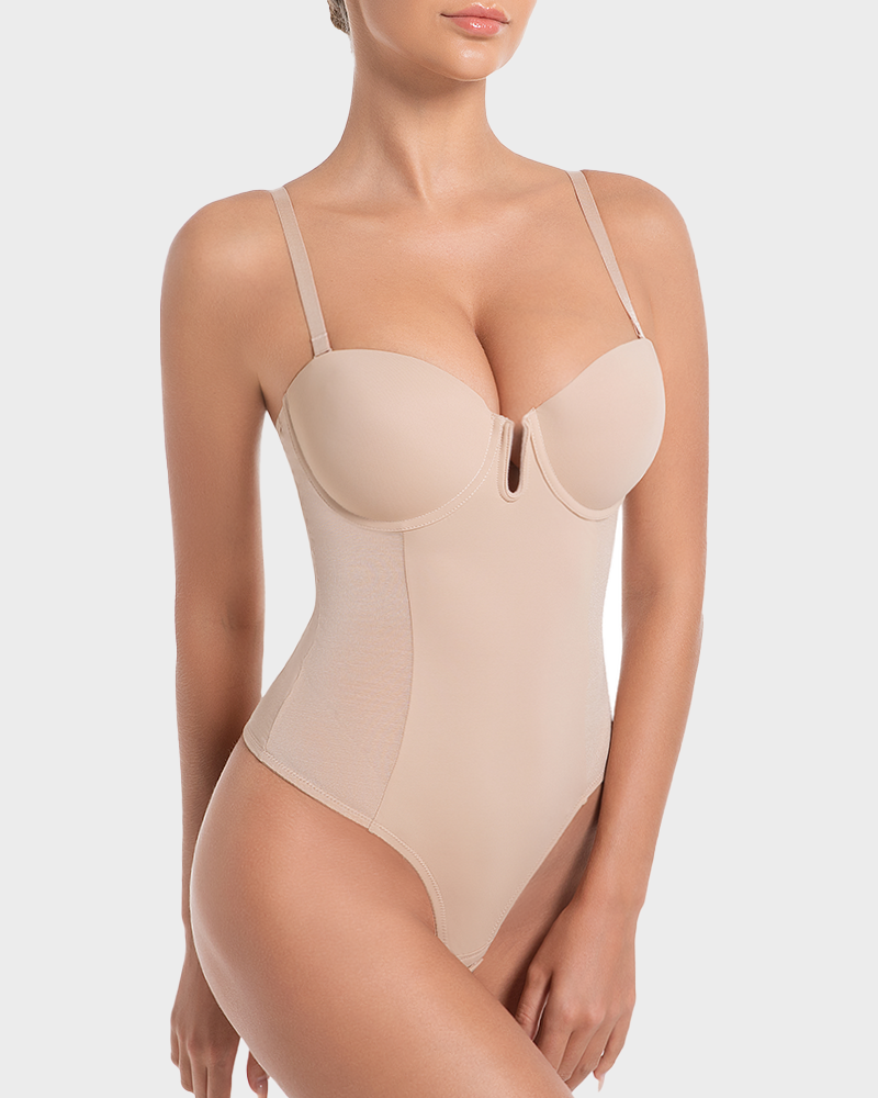 All-in-One Shaping Bodysuit Thong-1