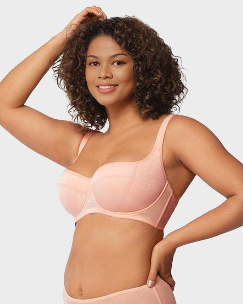 Shimmer Lightly Padded Balconette Bra-10