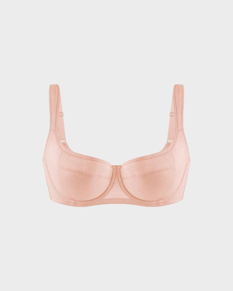 Shimmer Lightly Padded Balconette Bra-14