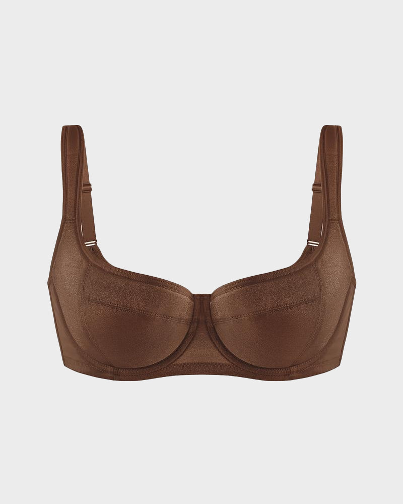 Shimmer Lightly Padded Balconette Bra-12