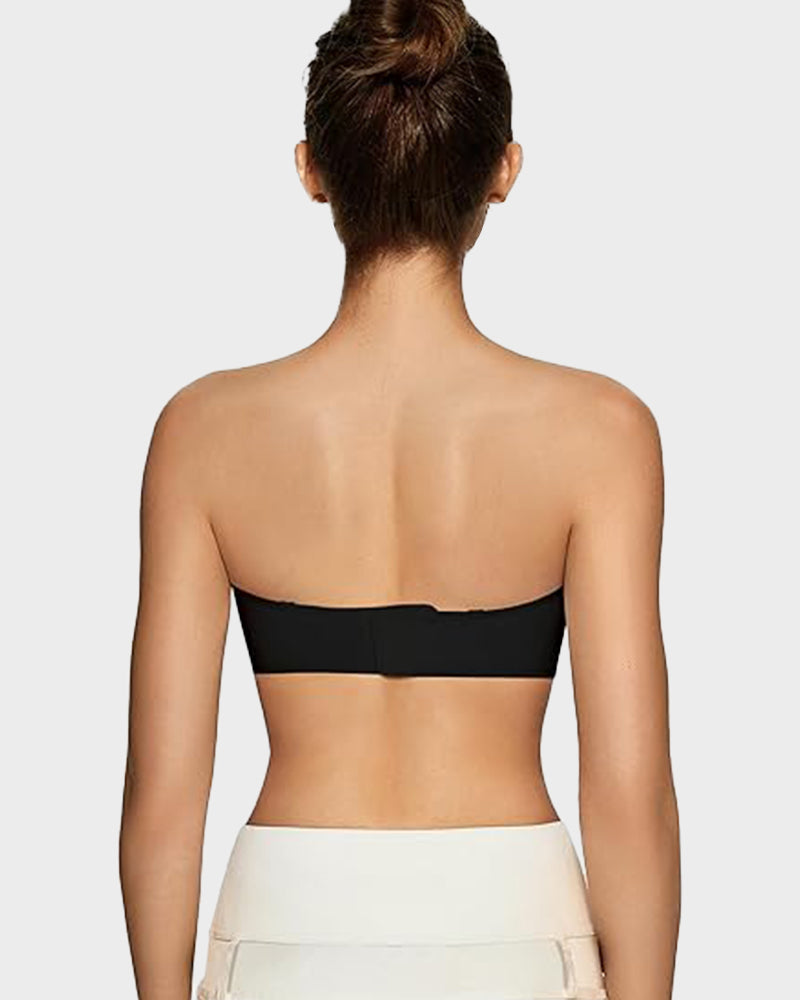 Women's Strapless Wireless Padded Bandeau Bra-6