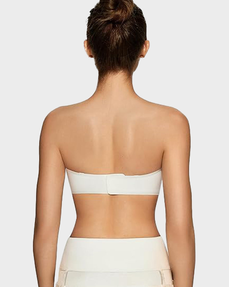 Women's Strapless Wireless Padded Bandeau Bra-10