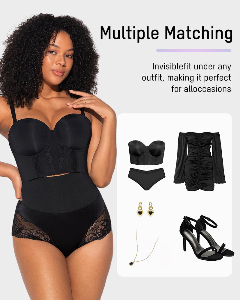The Low Back Strapless Bra-13