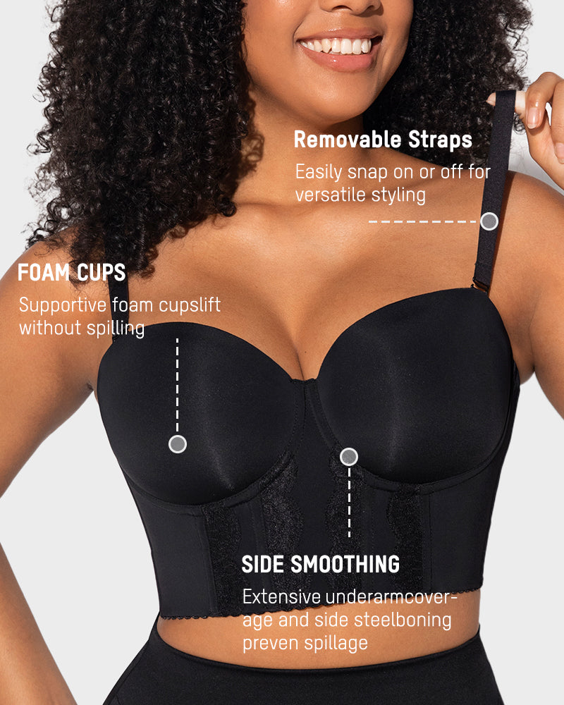 The Low Back Strapless Bra-10