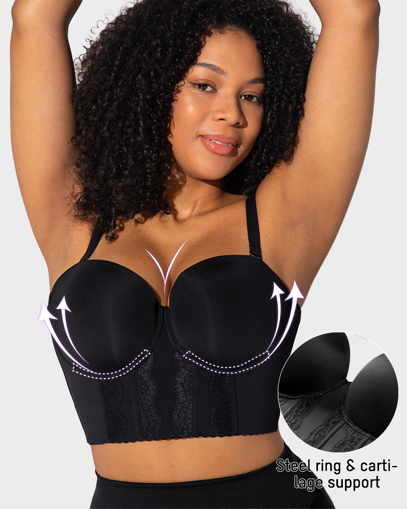 The Low Back Strapless Bra-11