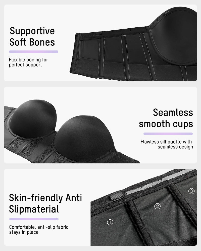 The Low Back Strapless Bra-4