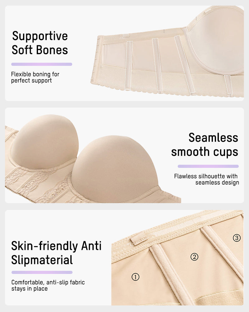 The Low Back Strapless Bra-9