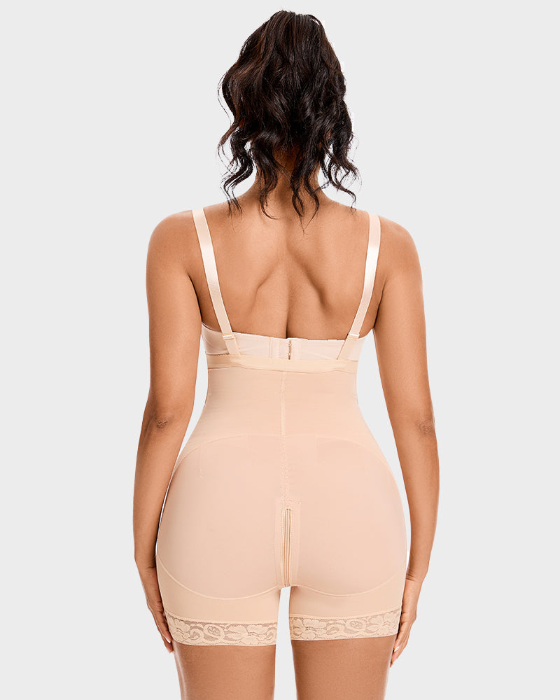 Tummy Control Butt Lifter Bodysuit-11