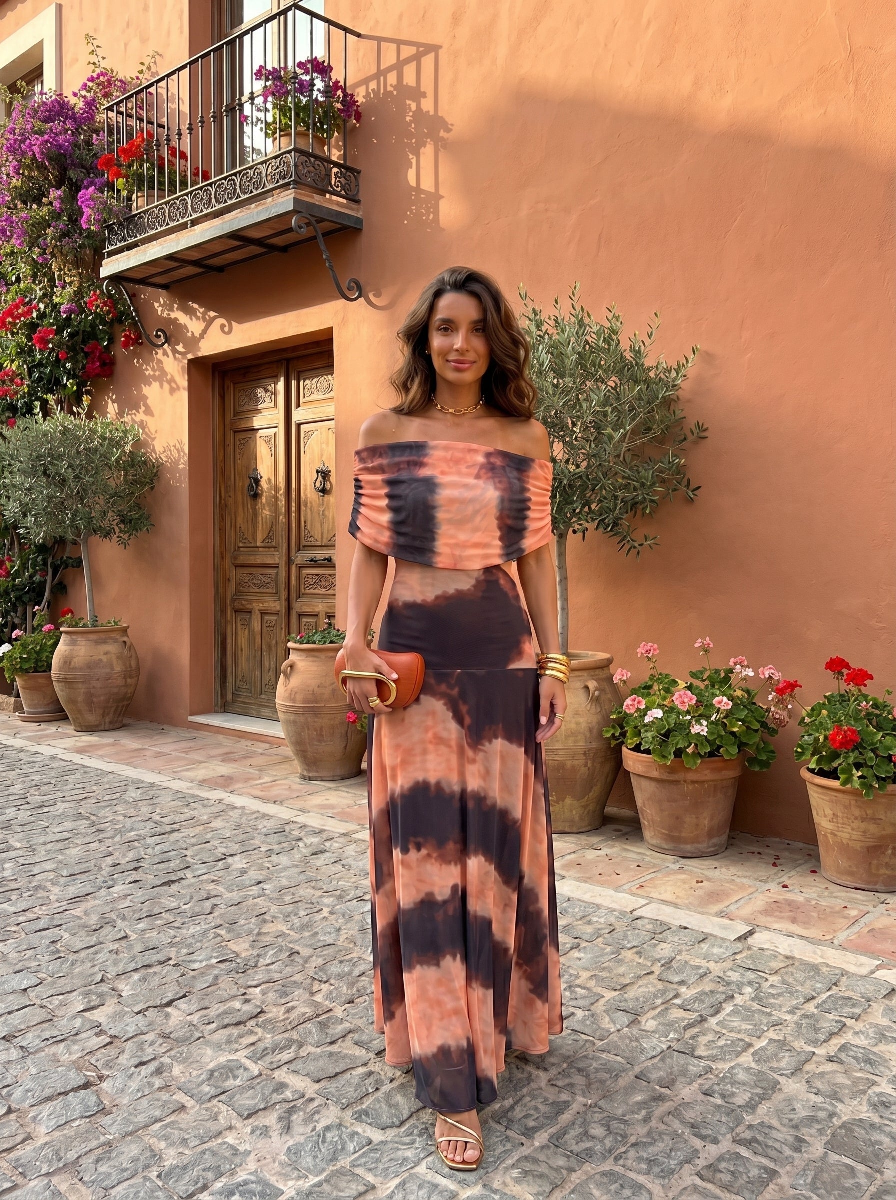 Toledo Dress with Prints-2
