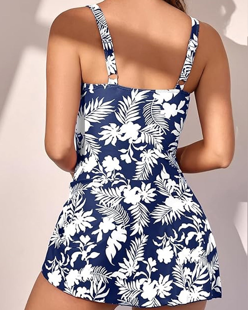 🔥One Piece Tummy Control Tie Knot Swimsuits-25