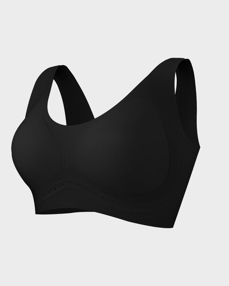 Wide-Strap Wireless Full-Cover Tank Bra-22