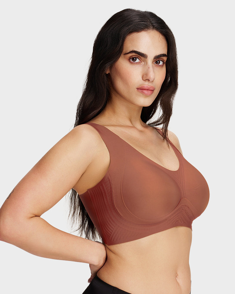 Wide-Strap Wireless Full-Cover Tank Bra-12