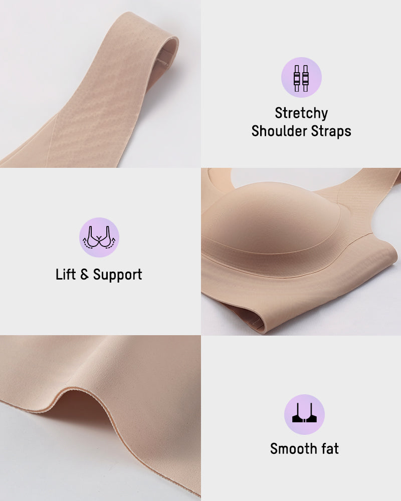 Wide-Strap Wireless Full-Cover Tank Bra-19