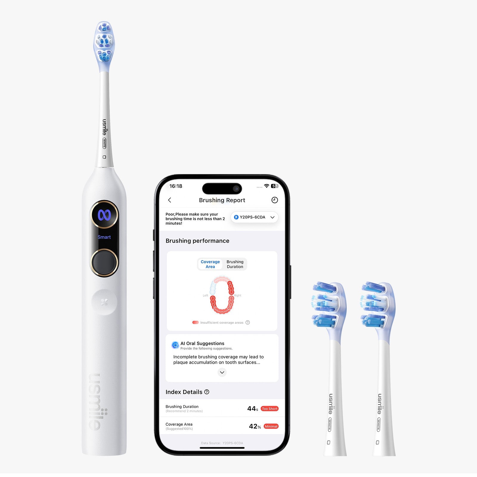 Usmile Y20 PRO 升級款 AI 電動牙刷-1