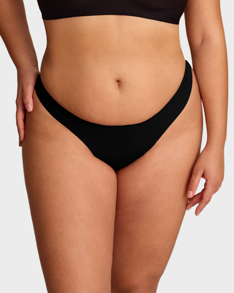 Comfort Seamless Sport Thong Panties-6