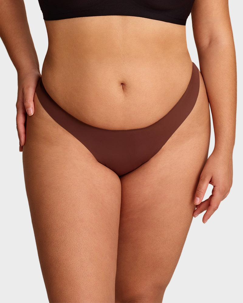 Comfort Seamless Sport Thong Panties-3