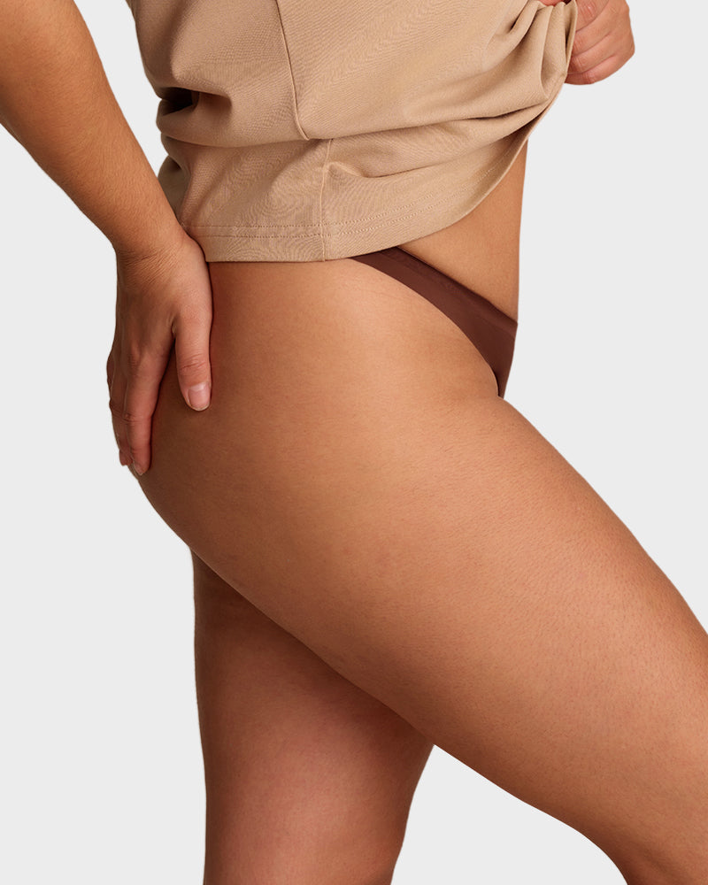 Comfort Seamless Sport Thong Panties-5