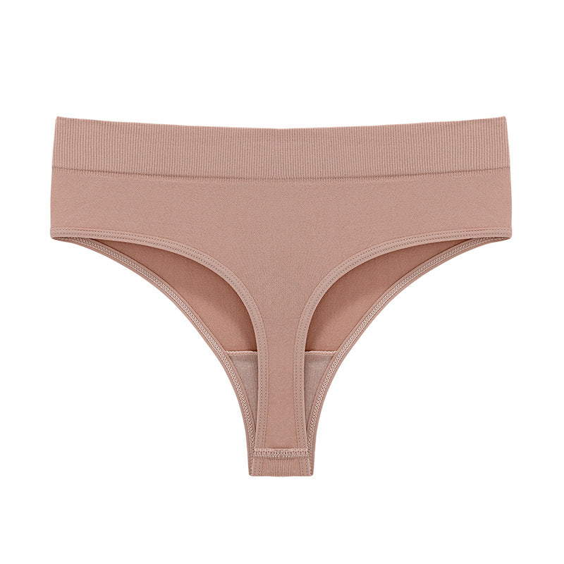 Comfort Seamless Sport Thong Panties-19