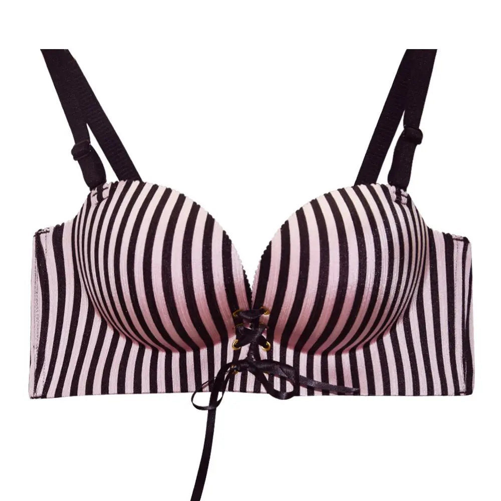 Curvlya Add Two Cups Bras Brassiere for Women Wireless Push Up Padded Comfort Womenswear-9