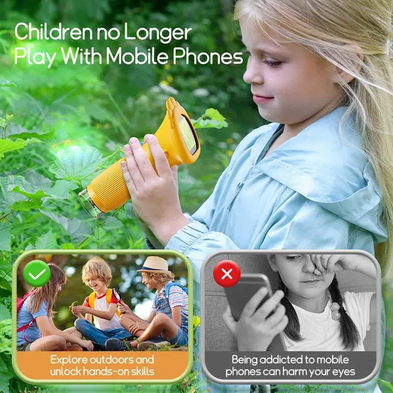 ASPOVEN Kids Microscope 1000X Handheld Digital Microscope HD Pocket Portable Mini USB Camera-5