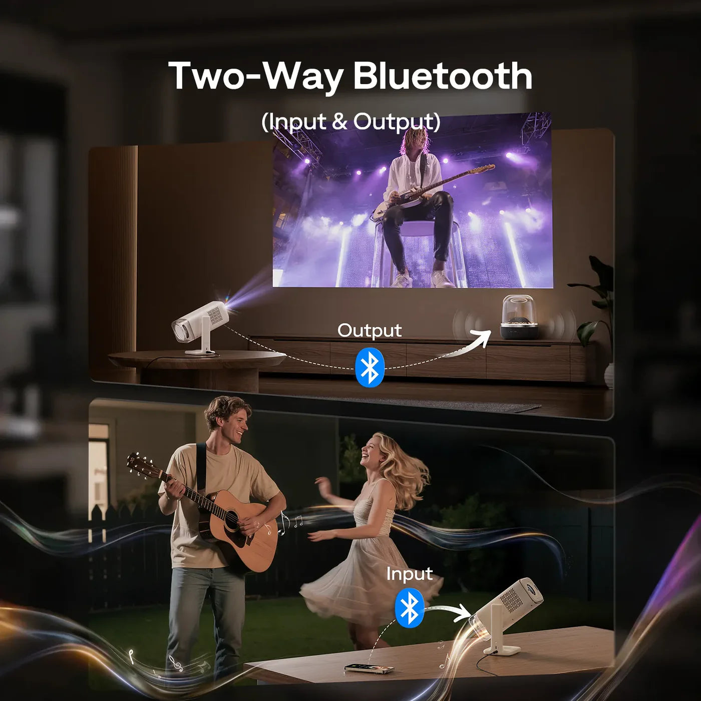 Aurzen BOOM air Google TV Smart Projector-14