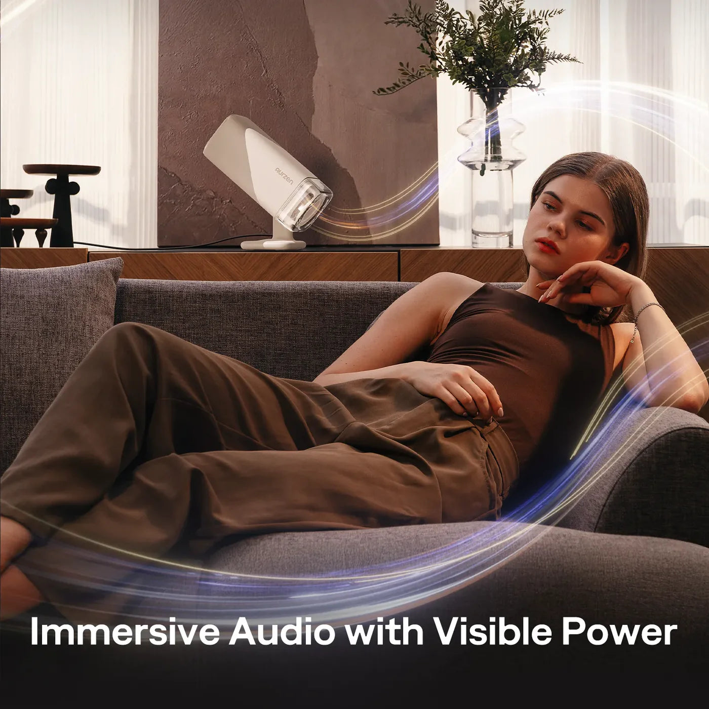 Aurzen BOOM air Google TV Smart Projector-19