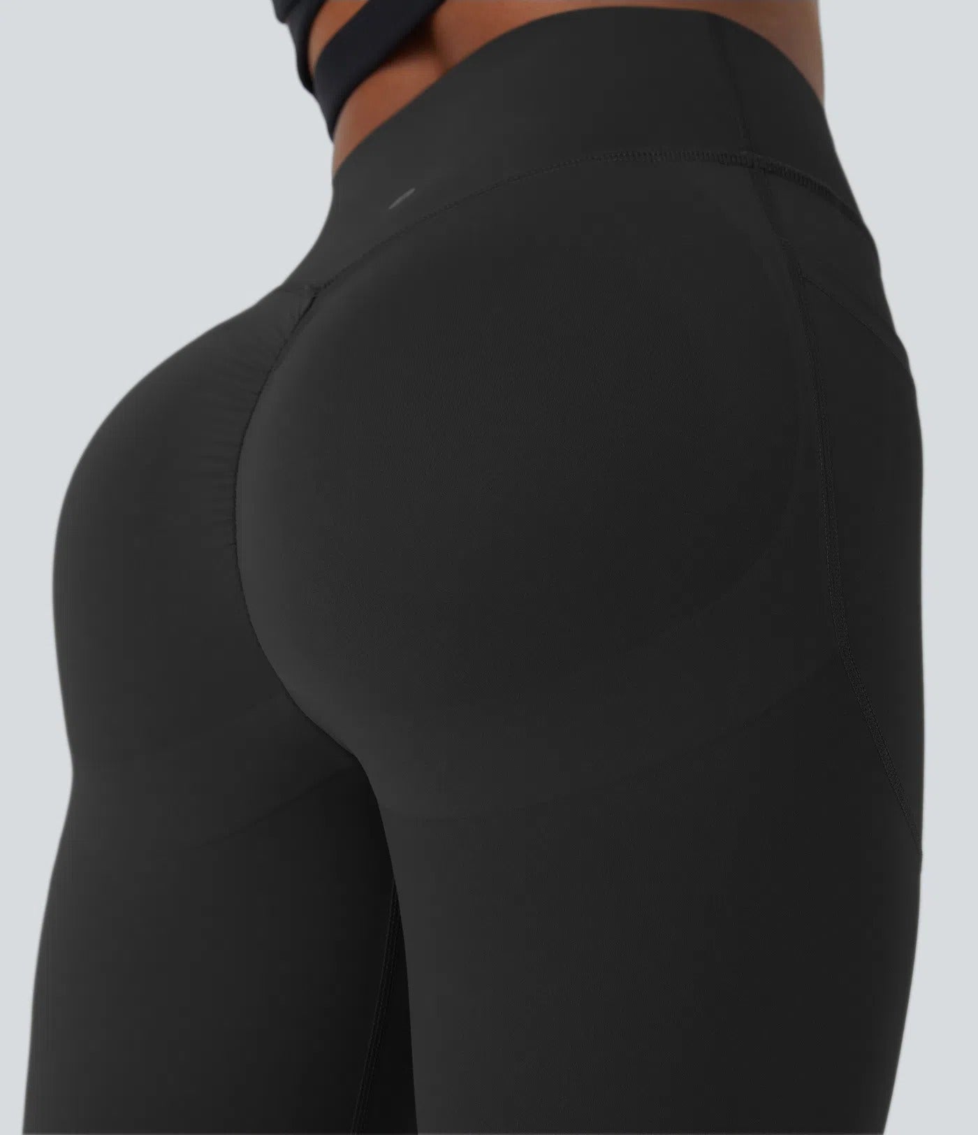 High Waisted Tummy Control Shaping Training Leggings-10