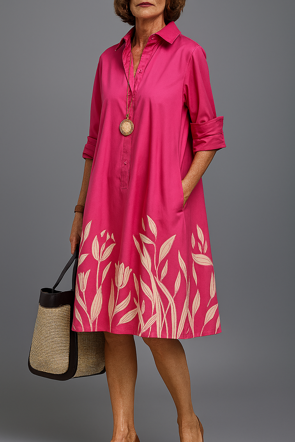 Grace | Comfortable Midi Dress-1