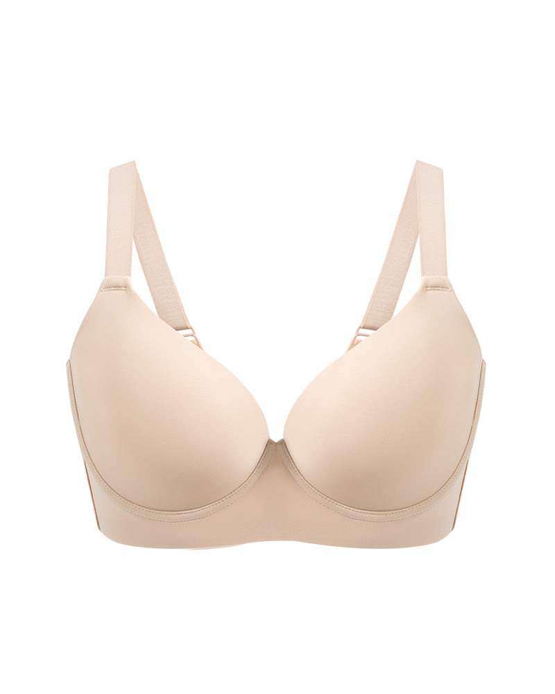 Back Smoothing Push-Up Plunge Bra-17