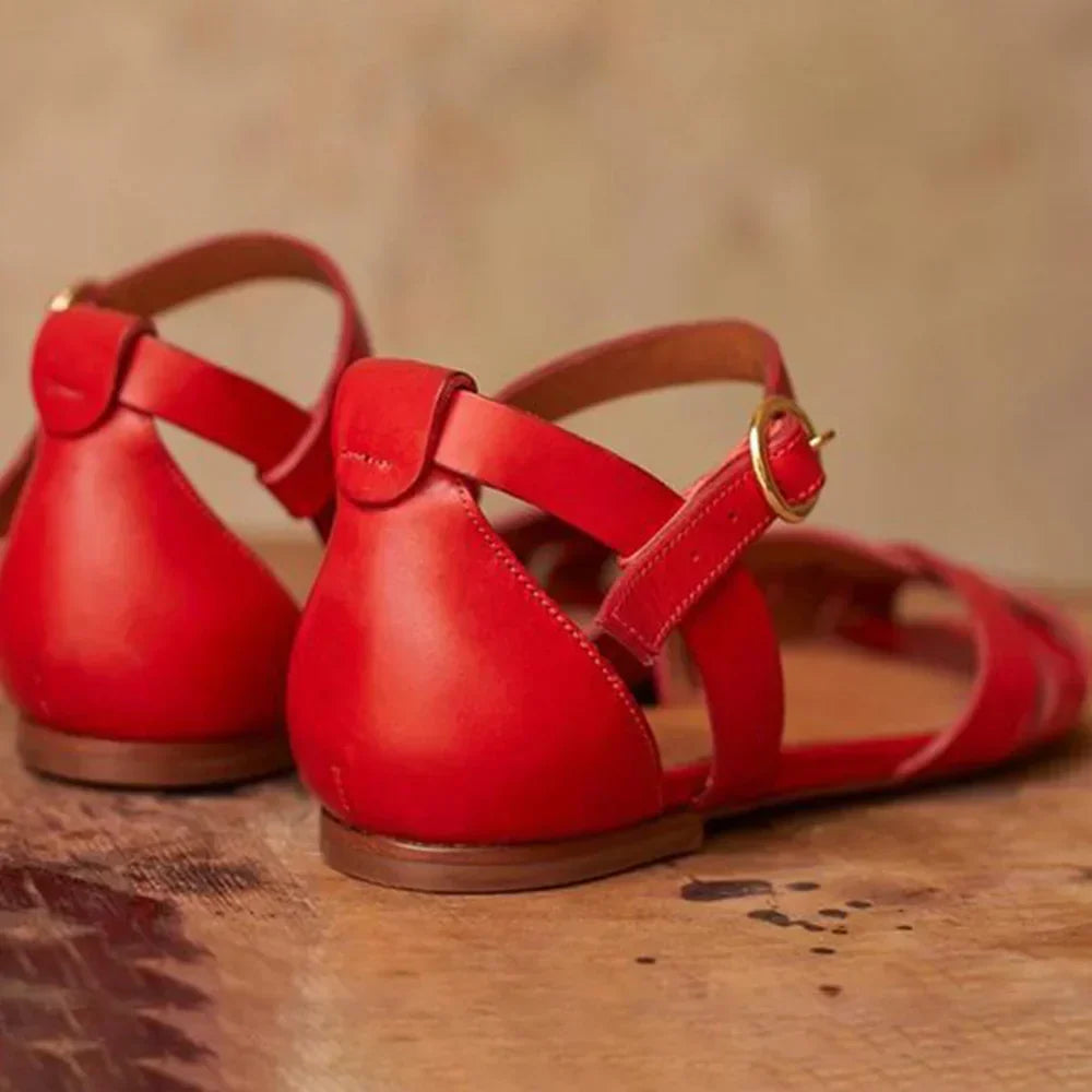 MARGOT | LOW SANDAL WITH STRAP-5