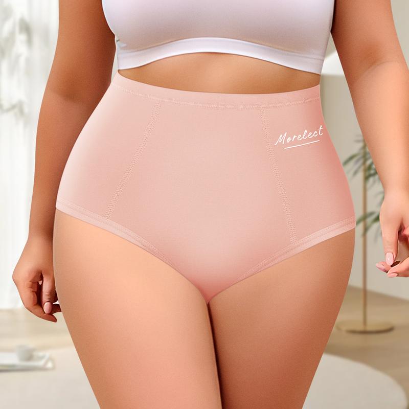 Women's High-Waisted Underwear, Breathable & Comfortable Panties（6/12）-11