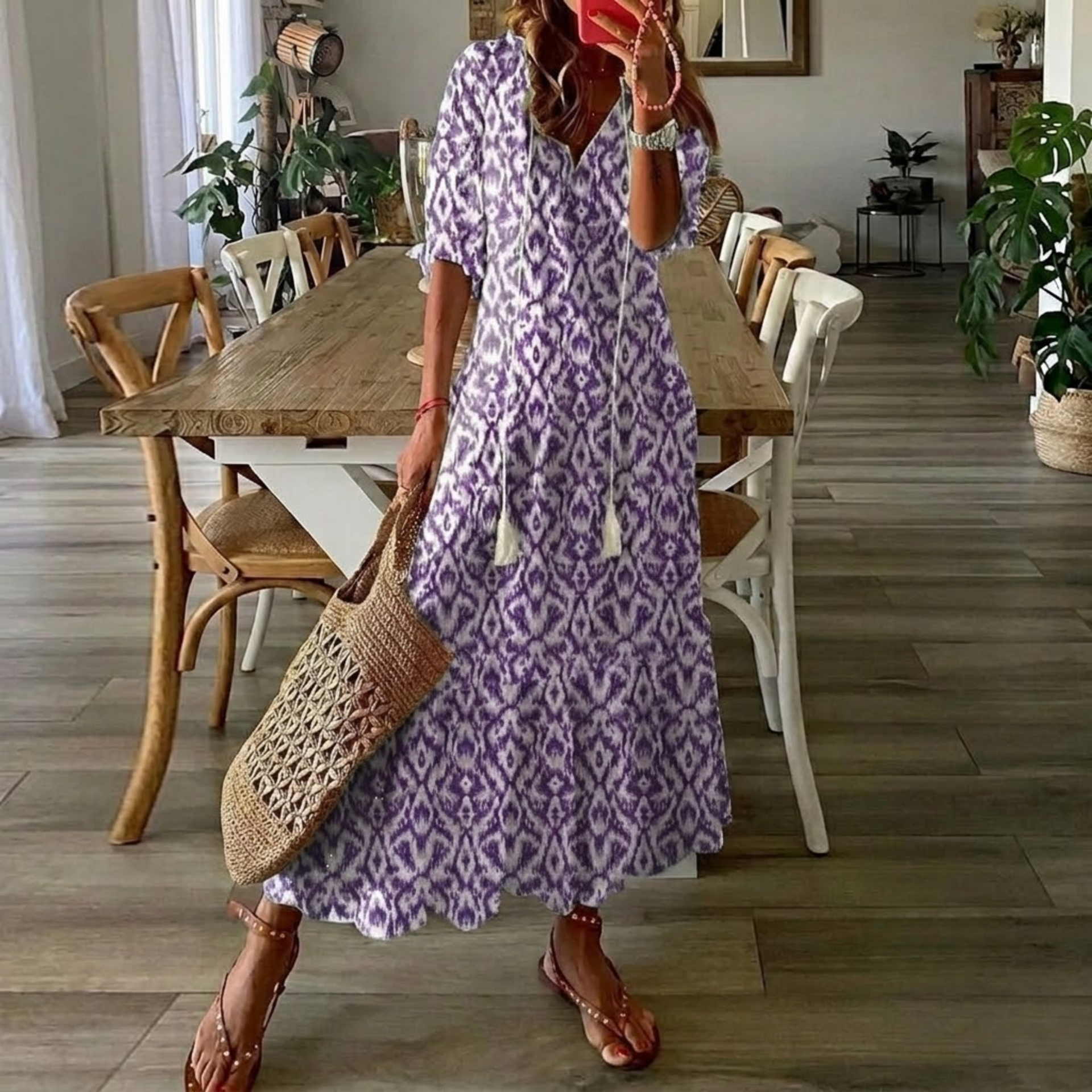 Jenny - Boho Vintage Summer Dress